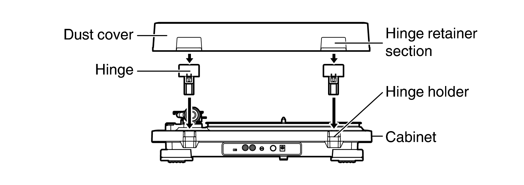 Dust cover DP500BT
